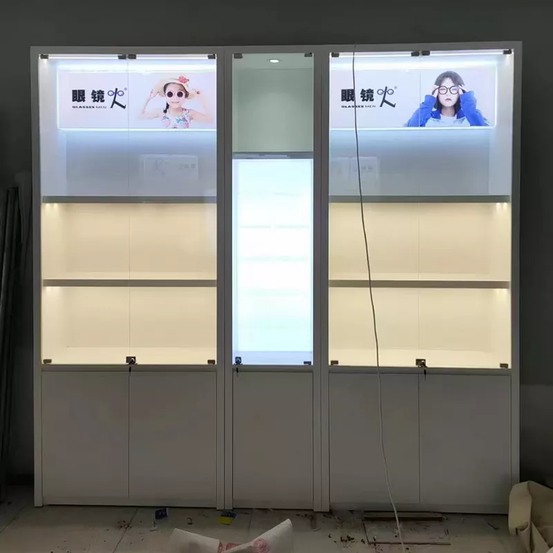 유리 디스플레이 캐비닛