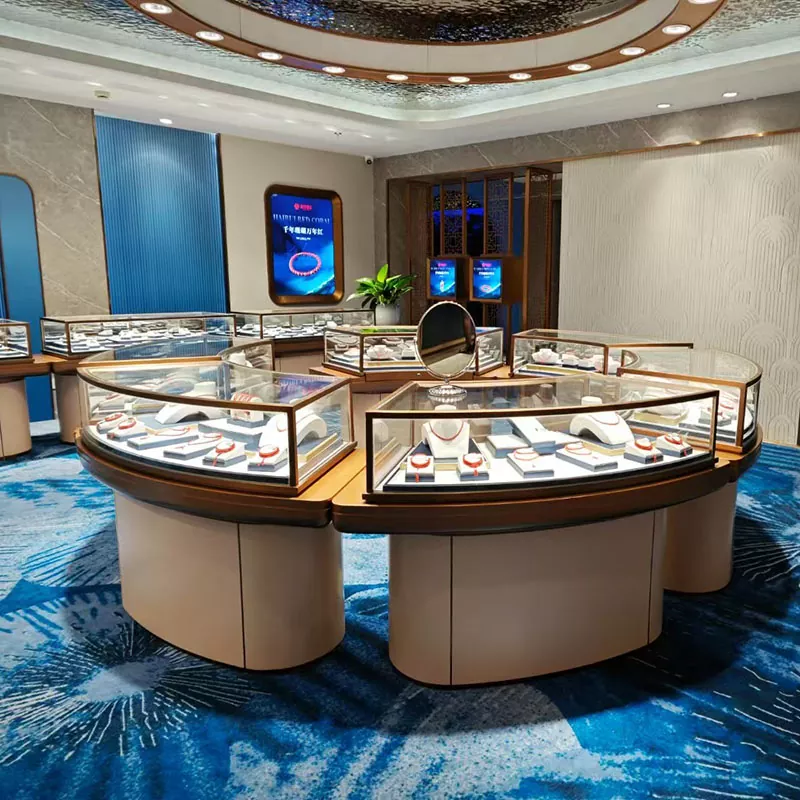 유리 디스플레이 테이블