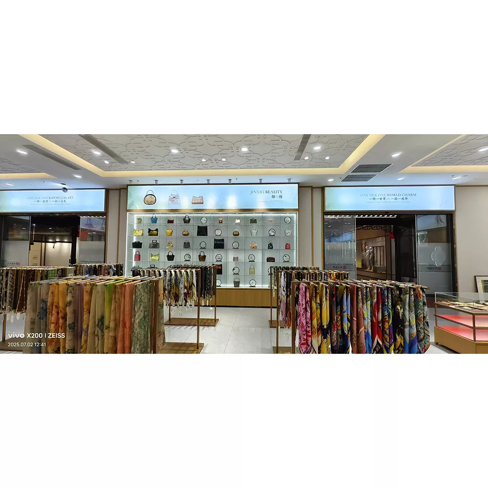 스테인레스 스틸 여성 의류 디스플레이 랙